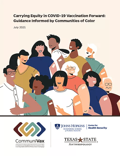 Title Carrying Equity in COVID-19 Vaccination Forward: Guidance Informed by Communities of Color