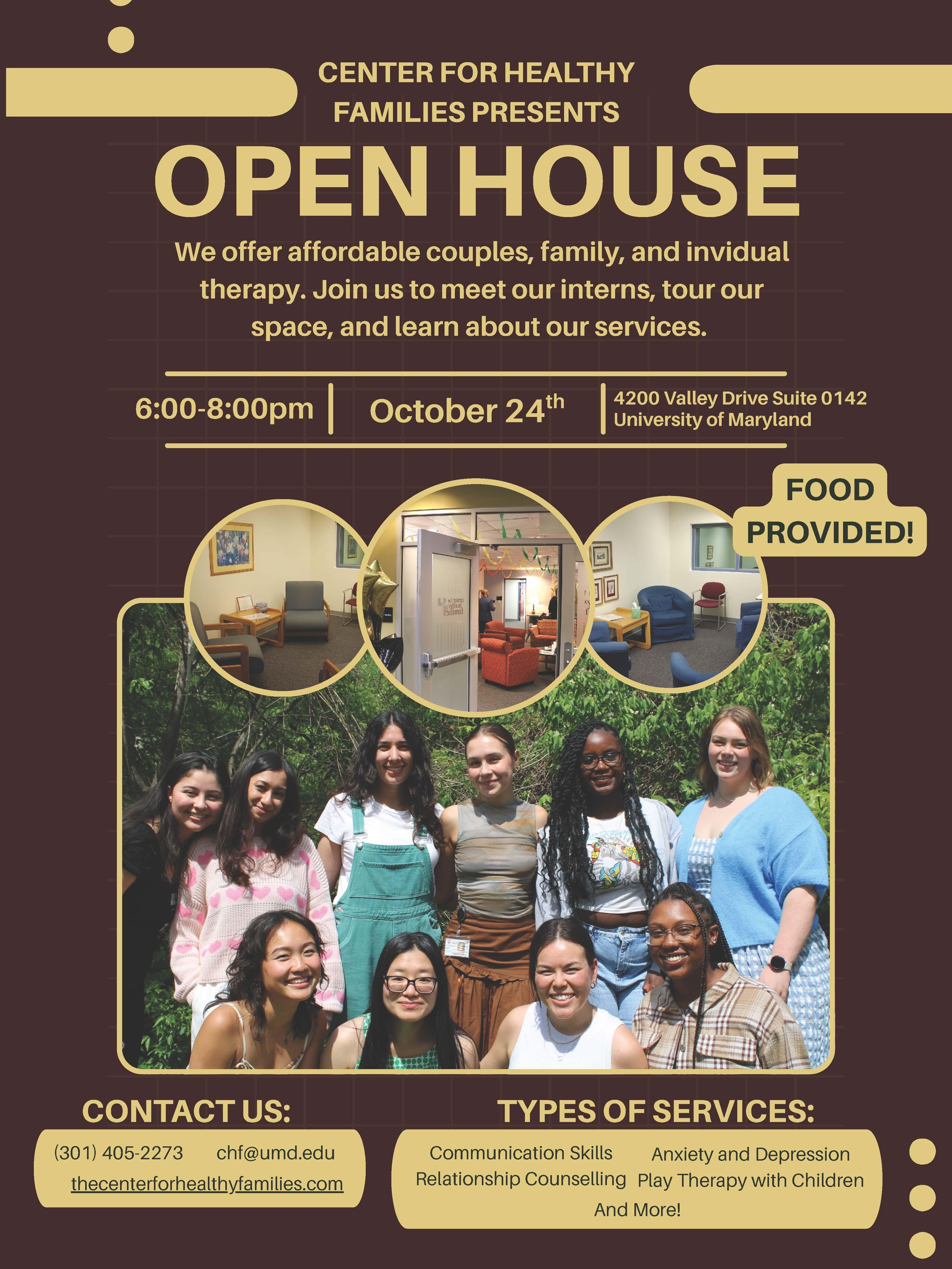 CHF Open House 10.24.25