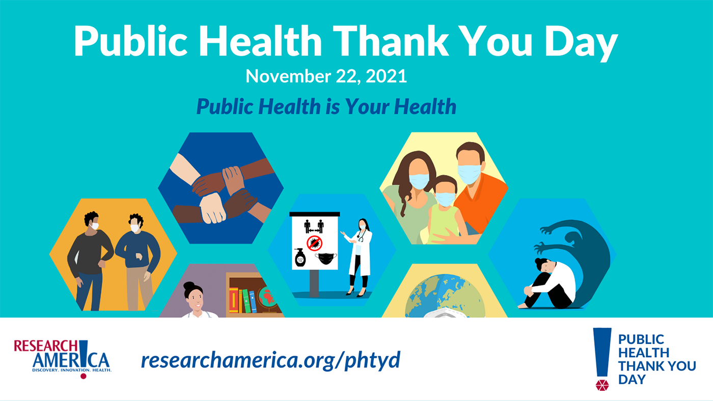 Public Health Thank You Day November 22, 2021 Public Health is Your Health