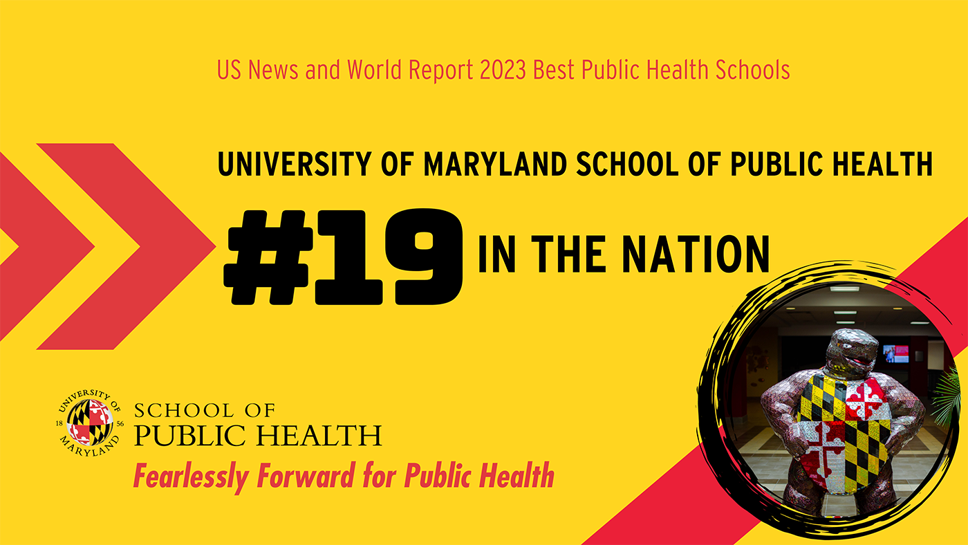 US News ranks UMD SPH 19th in nation