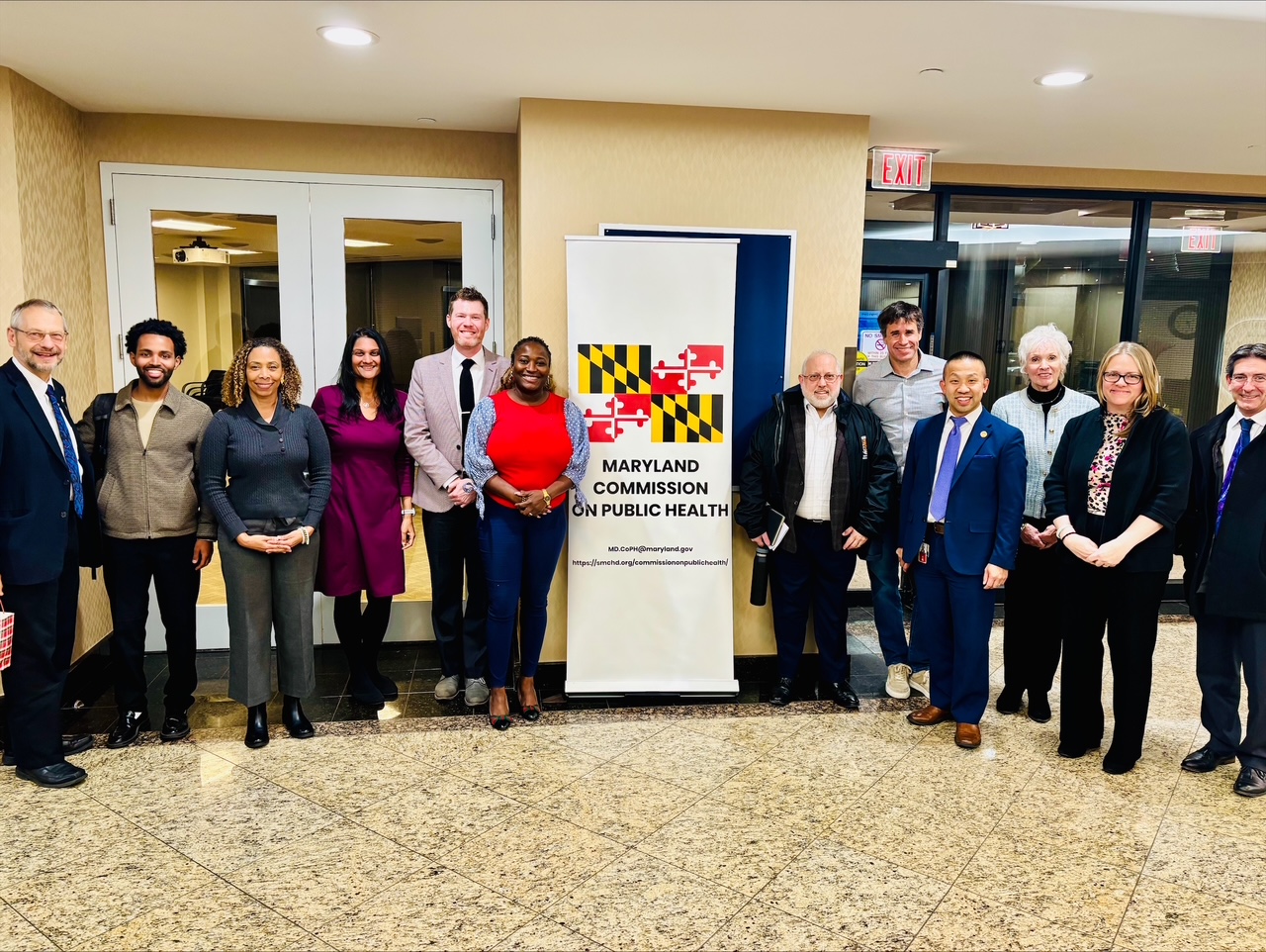 Maryland Commission on Public Health team members