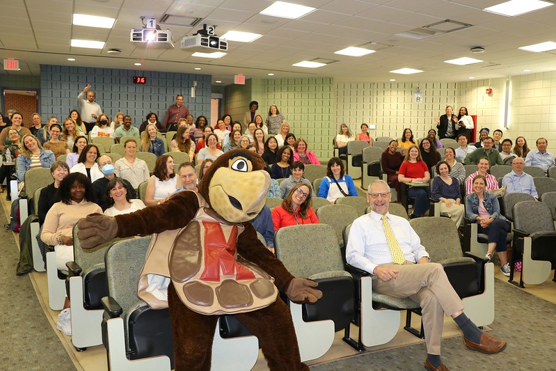 testudo visits SPH spring awards