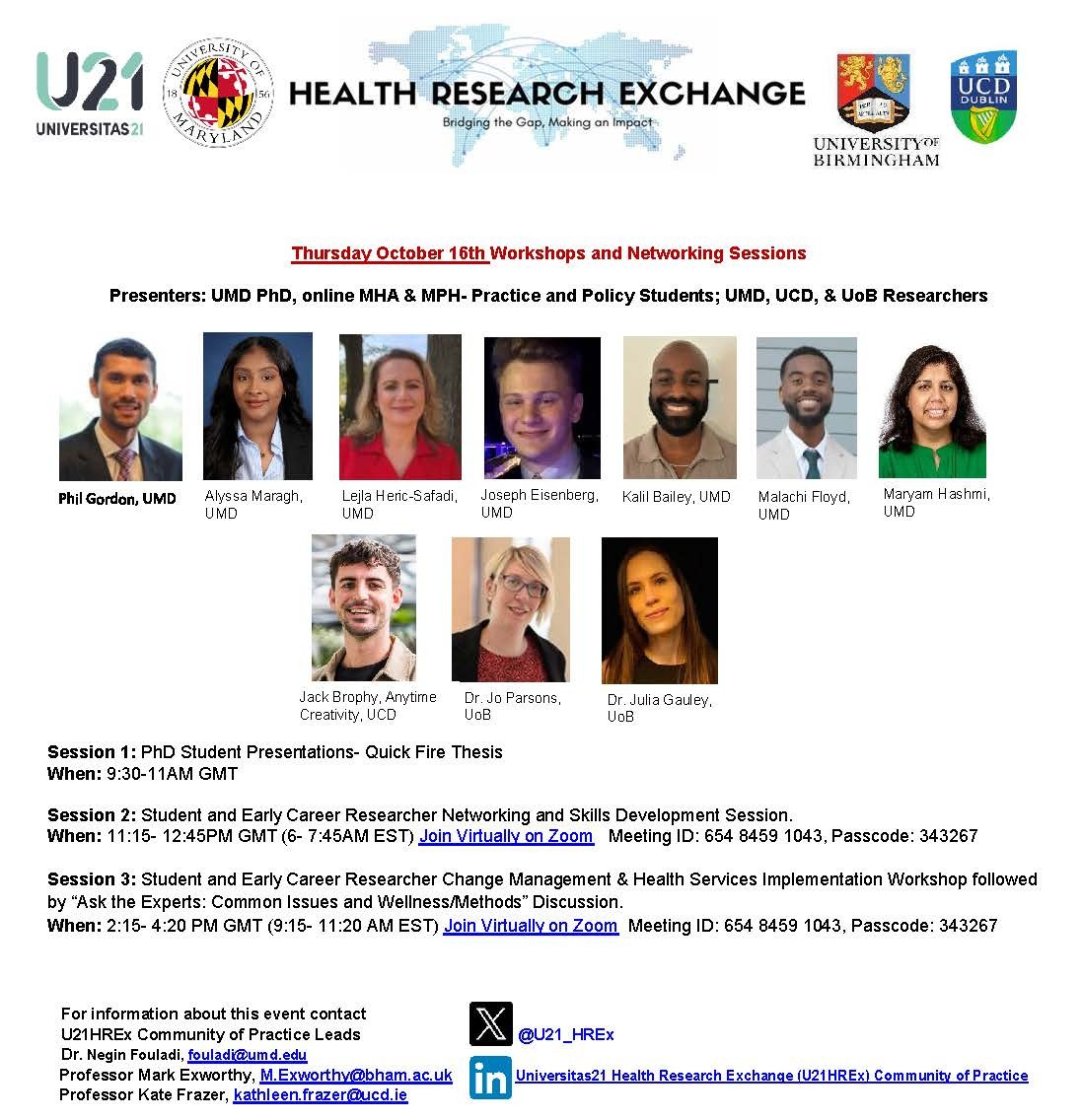 2025 Oct UCDHREx workshops