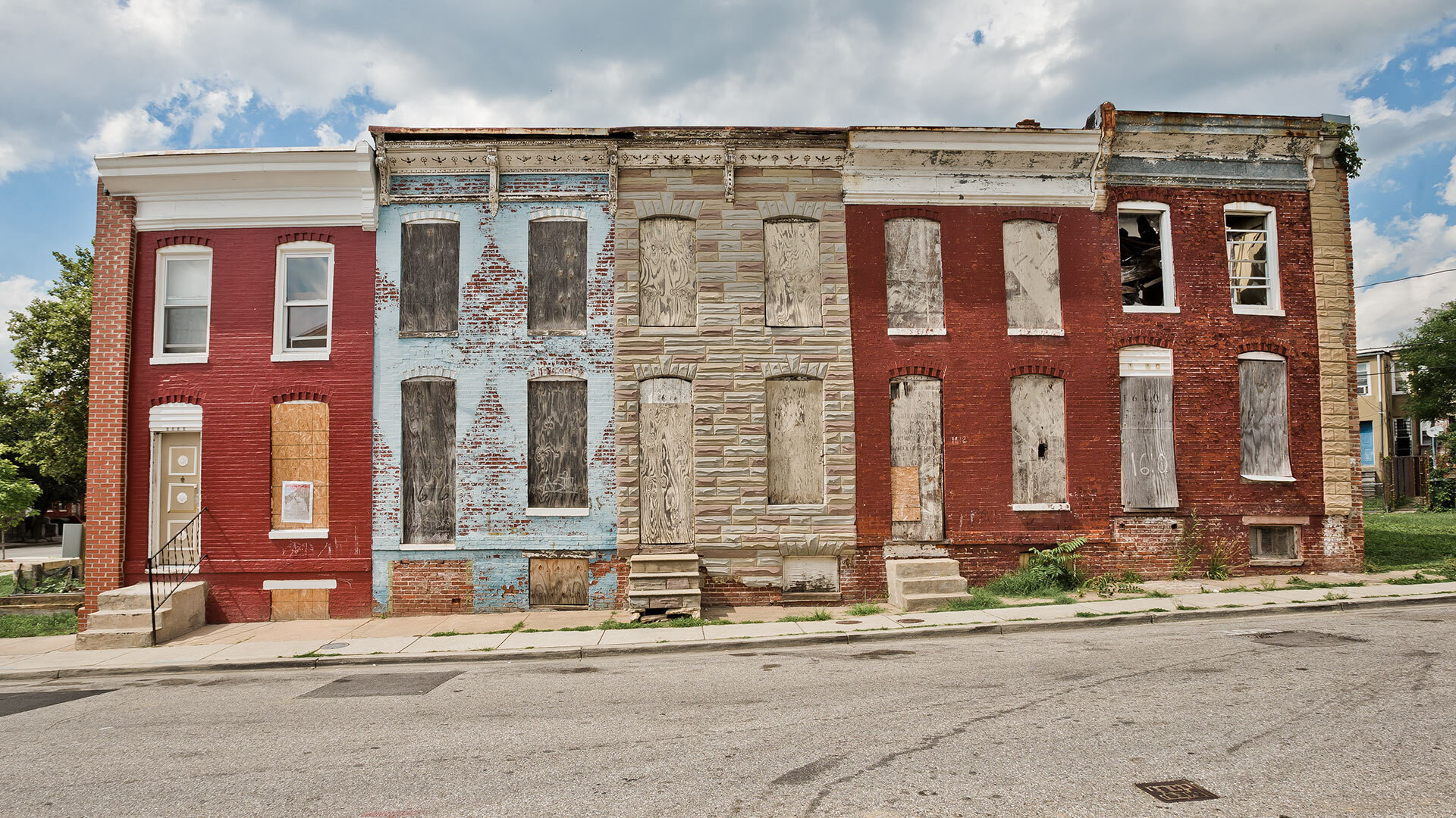 Abandoned buildings in Baltimore