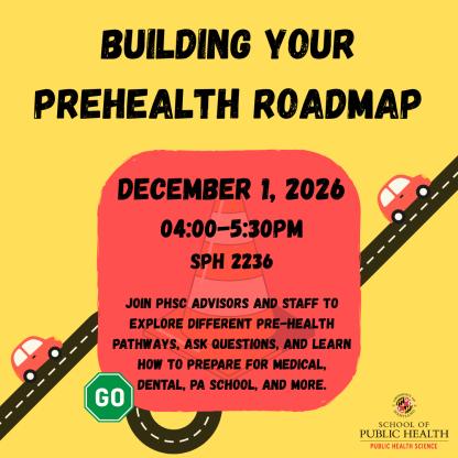 PHSC Event: Build Your PreHealth Roadmap