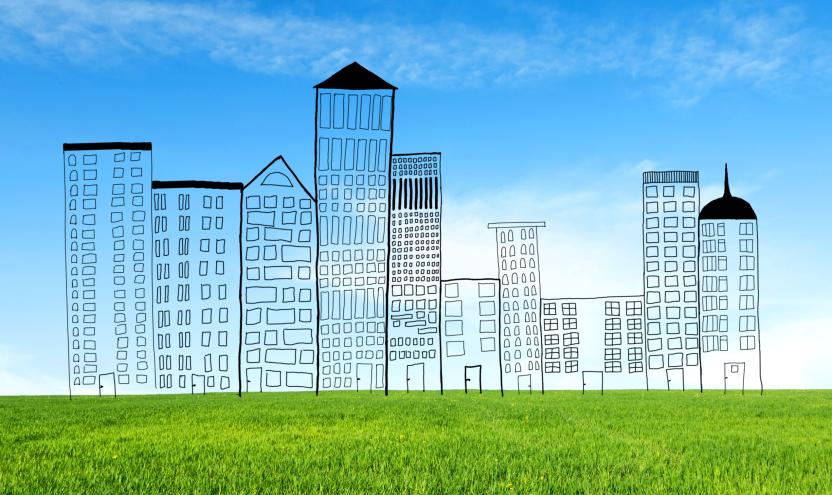 illustration of buildings 