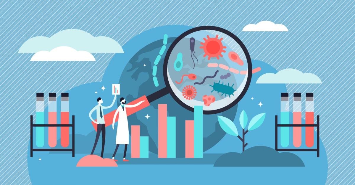 Epidemiology illustration
