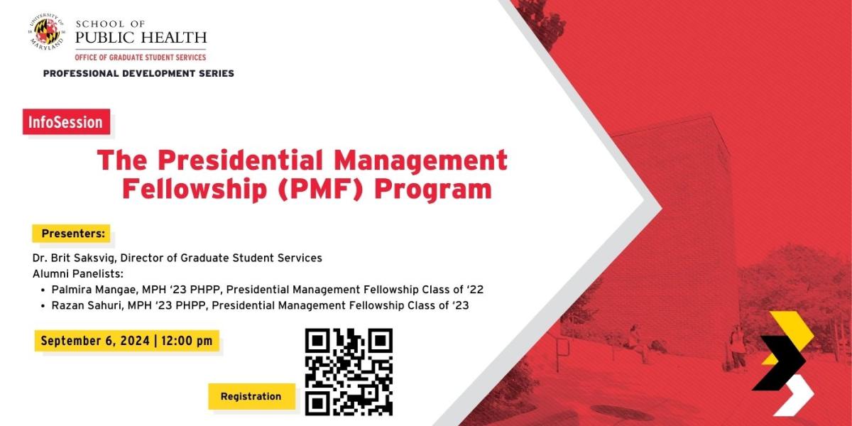 Presidential Management Fellows (PMF) Flyer 2024