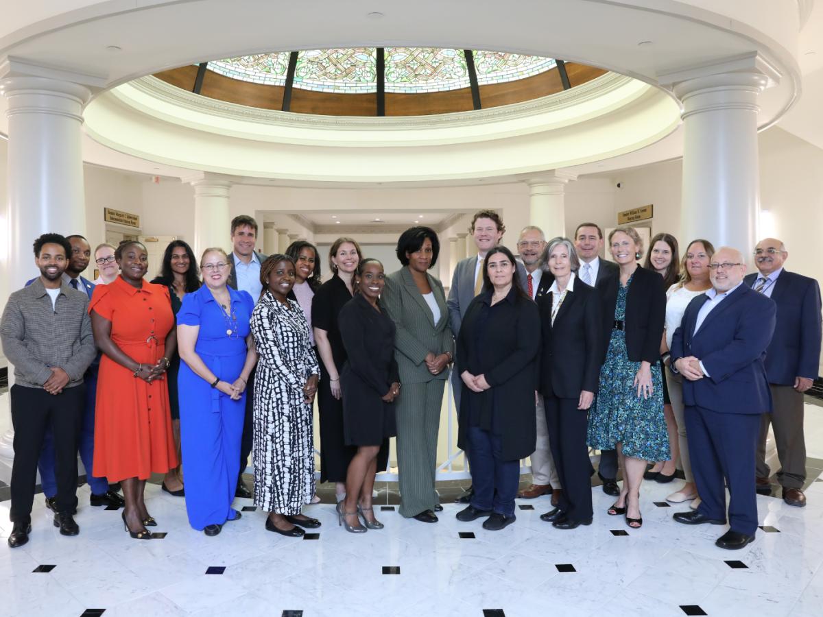 Group photo of MD Commission experts and staff