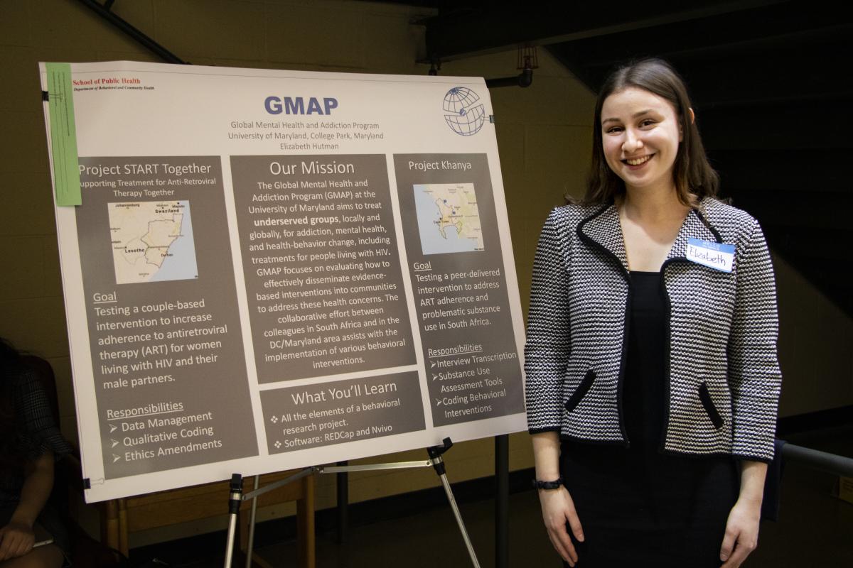 SPH BCH Internship Poster Session 2020 at the University of Maryland 