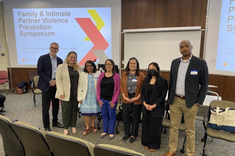 Panelists pose for a photo at first symposium on violence prevention