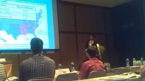 Dr. Roberts presenting at the 6th International Congress on Physical Activity and Health Conference in Bangkok, Thailand, November 16, 2016.