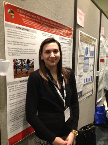 Jessica presenting BEAP Study research at the Annual Meeting and Scientific Sessions of the Society of Behavioral Medicine, Washington, DC, March 31, 2016.