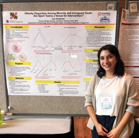 Tara presented BEAP Study research at 2017 Public Health Research@Maryland Day entitiled "Obesity Disparities among Minority and Immigrant Youth: Are Sports Teams a Venue for Intervention" in College Park, MD, April 6, 2017.