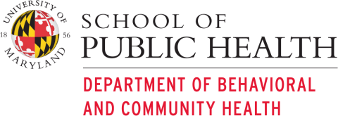 School of Public Health Behavioral and Community Health logo from the University of Maryland 