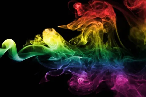 rainbow smoke