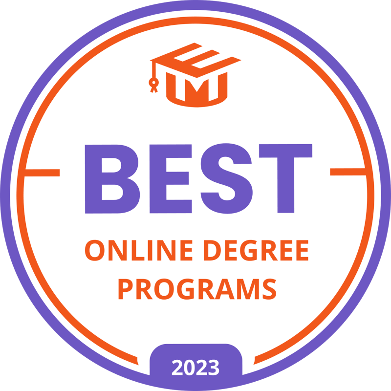 Badge of recognition for Best Online MHA