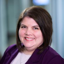 Cynthia Kershaw, staff member of the School of Public Health at the University of Maryland