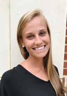 Elena Danos, student of the School of Public Health at the University of Maryland