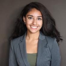 Haya Saad, student of the School of Public Health at the University of Maryland