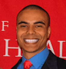 Nathaniel Woodard, graduate student of the School of Public Health at the University of Maryland