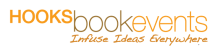 Hooks Books Events: Infuse ideas everywhere logo