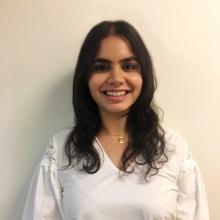 Mesahel Abusalem, graduate student of School of Public Health from the Univesity of Maryland