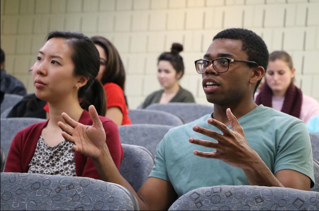 EPIBIO students attending the Kellogg Foundation's Aranthan Jones Visit