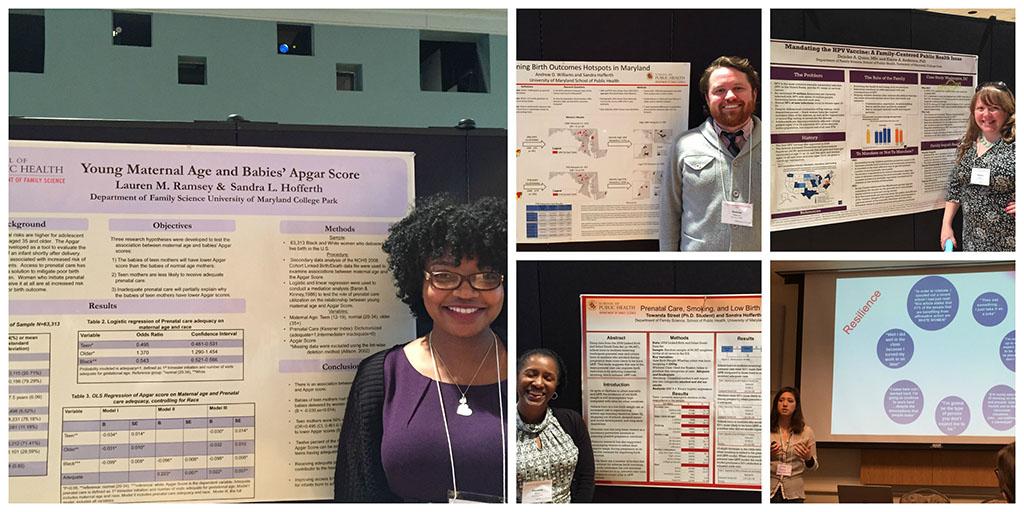 FMSC Graduate Students Posters of the School of Public Health at the University of Maryland