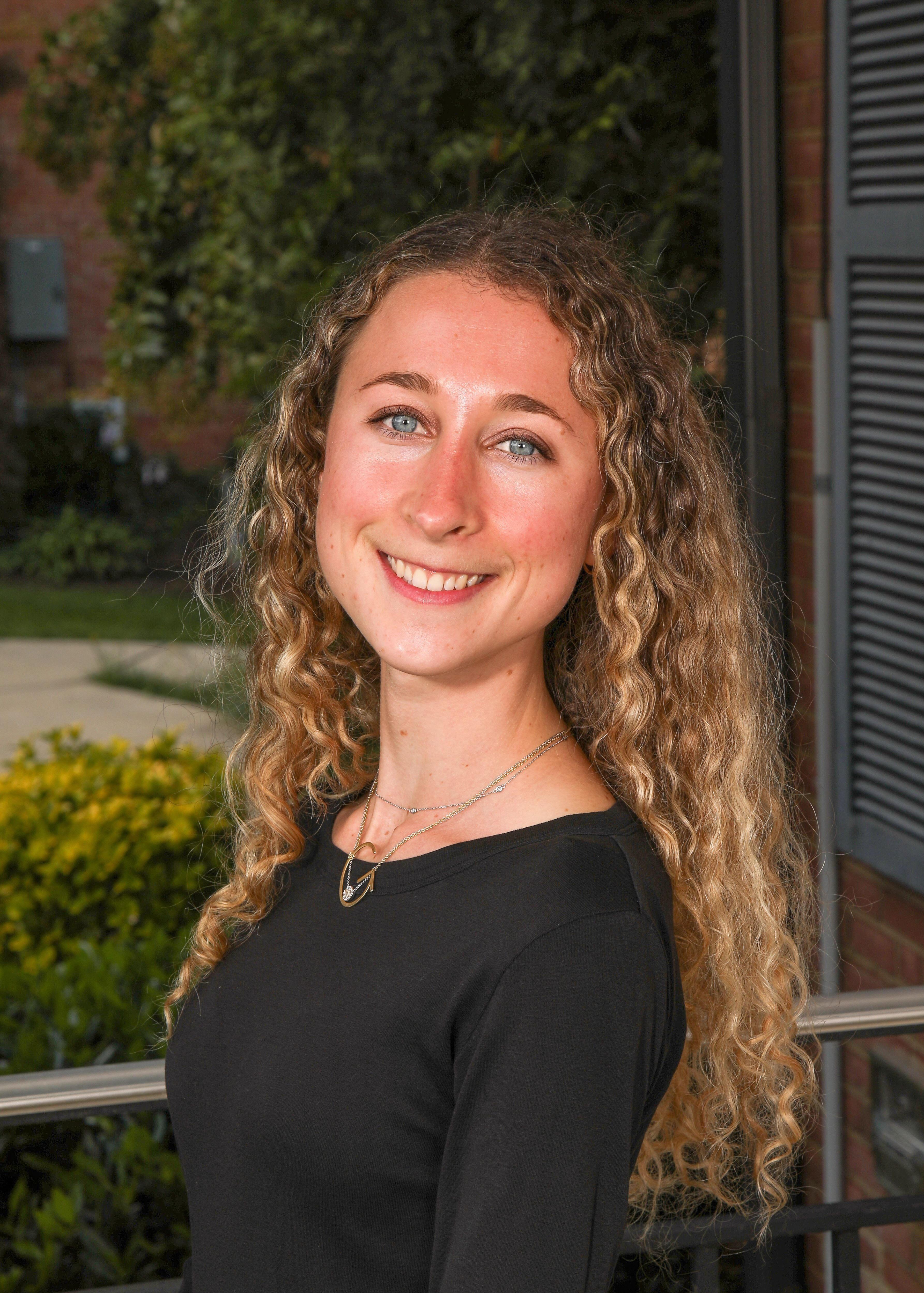 Gabrielle Frohlich, student of the School of Public Health at the University of Maryland