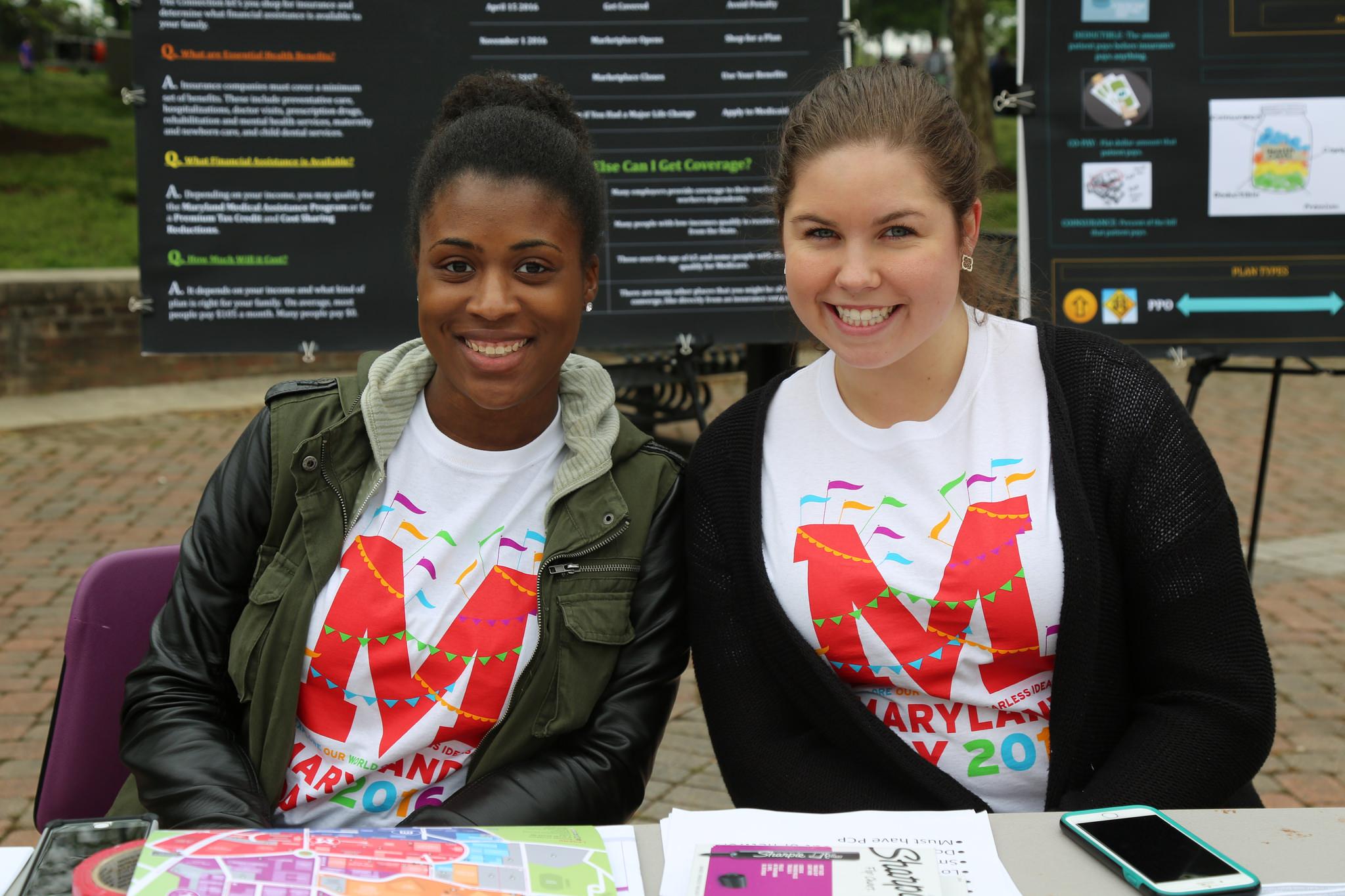 Health Policy and Management Student Association Volunteers at the University of Maryland