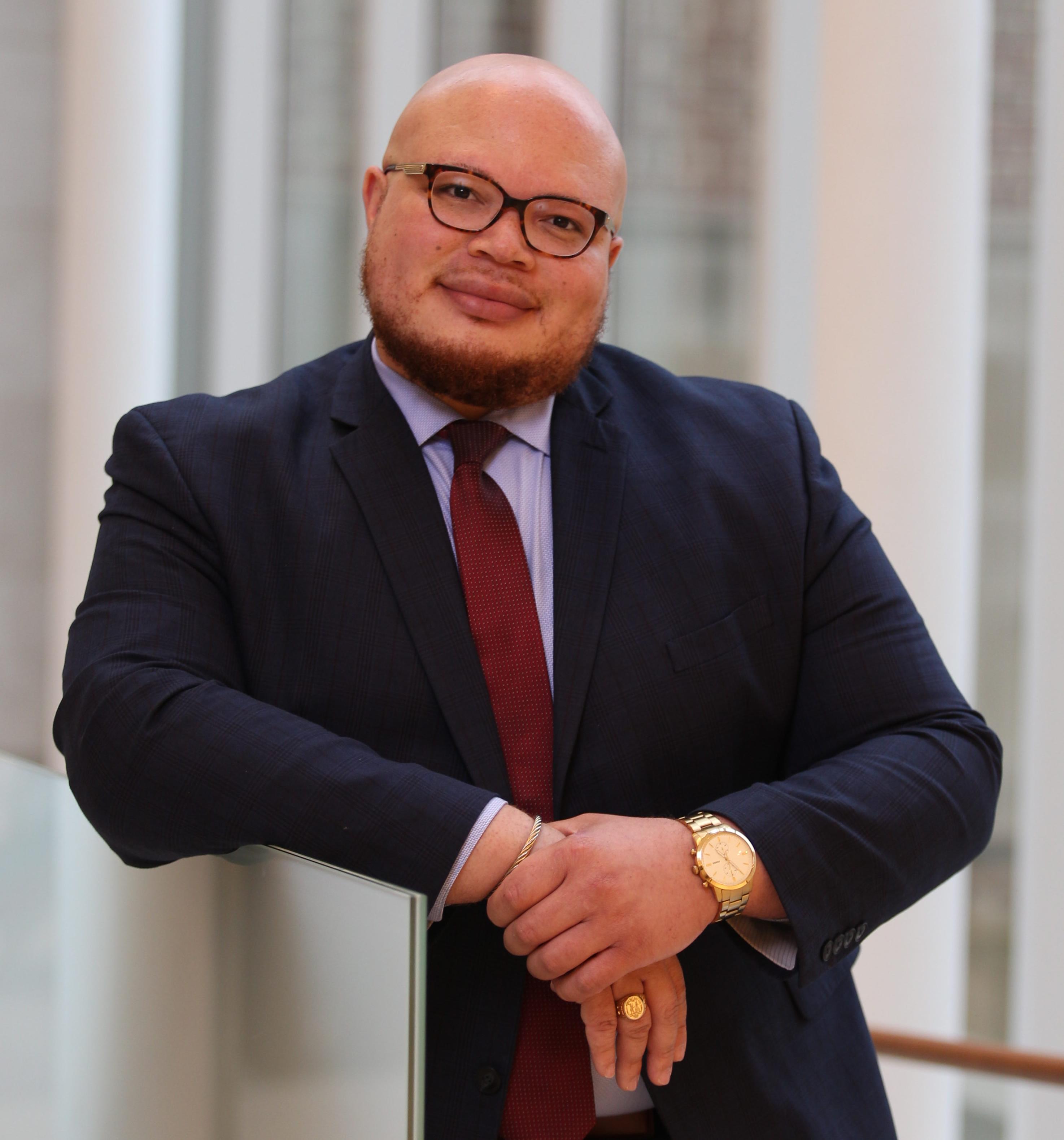 Jonathan McKinney, alumnus of the School of Public Health at the University of Maryland