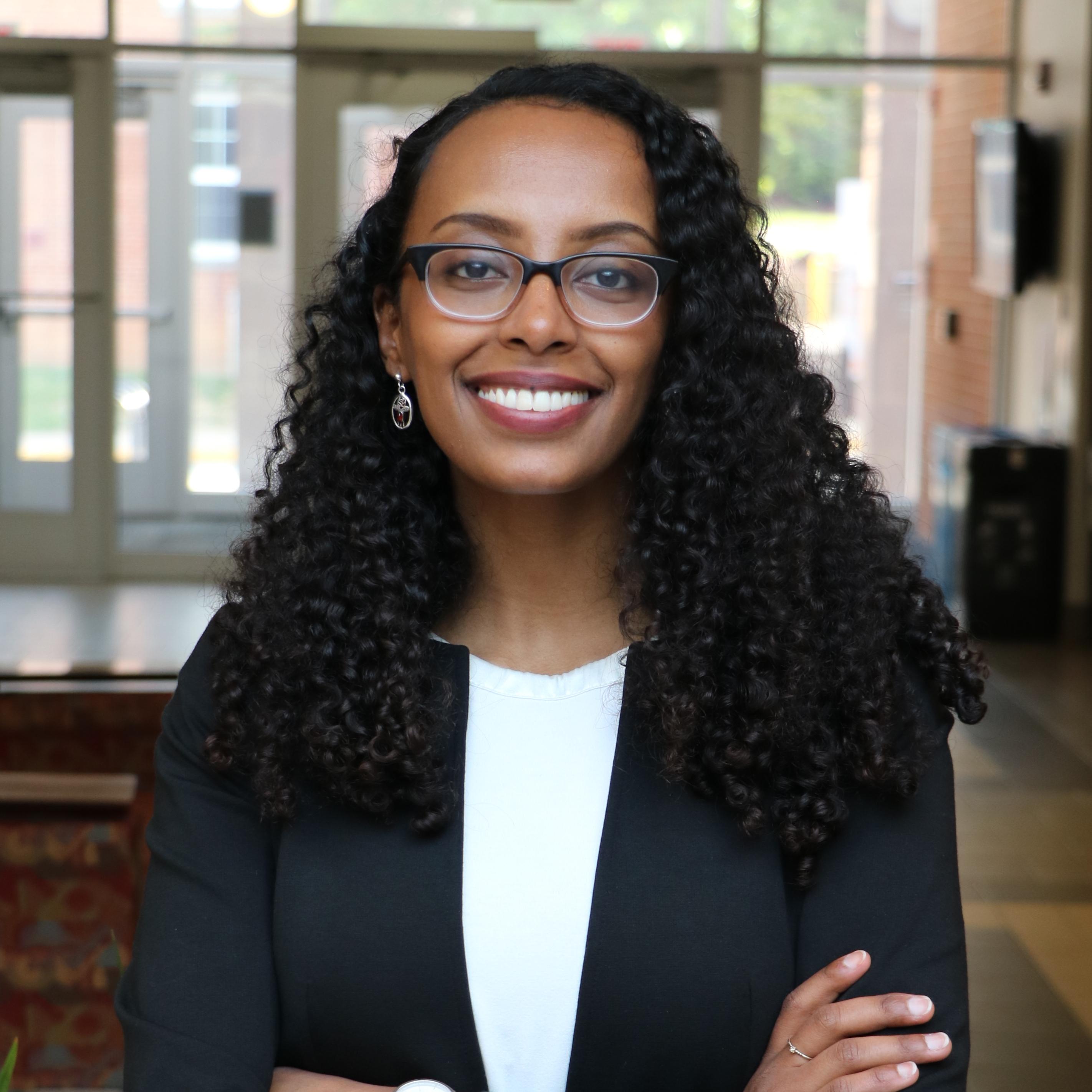 Bemnet Faris, staff member of School of Public Health at the University of Maryland 