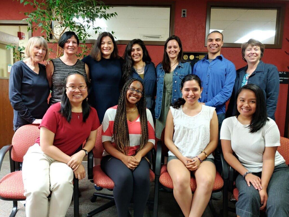 Group picture of the 2019 Horowitz Center students and staff
