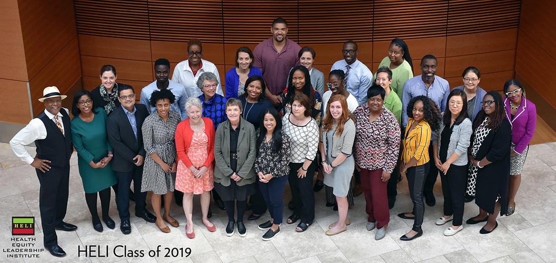 Health Equity Leadership Institute group from 2019 of School of Public Health 