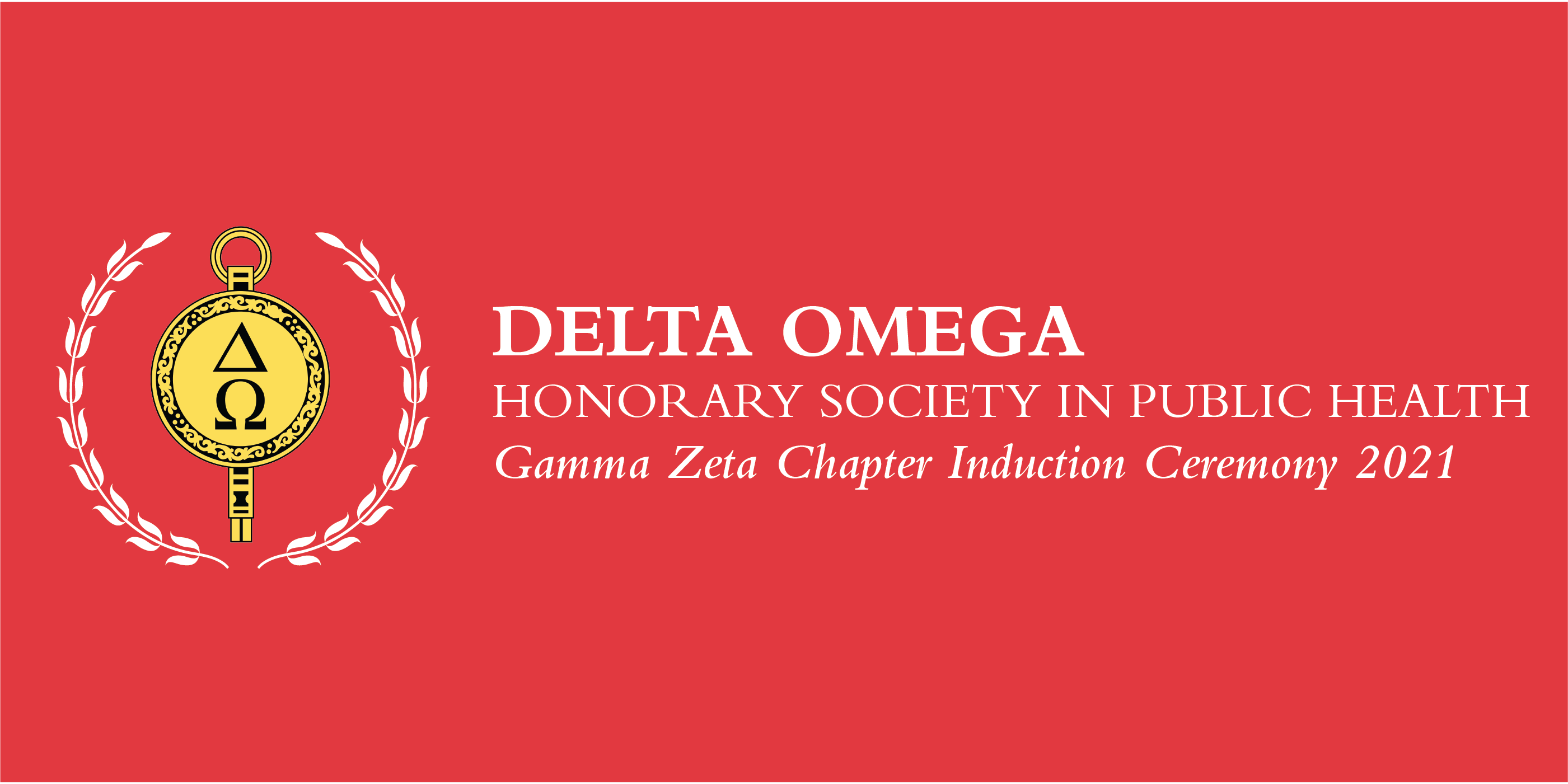 Delta Omega Induction Ceremony Event image