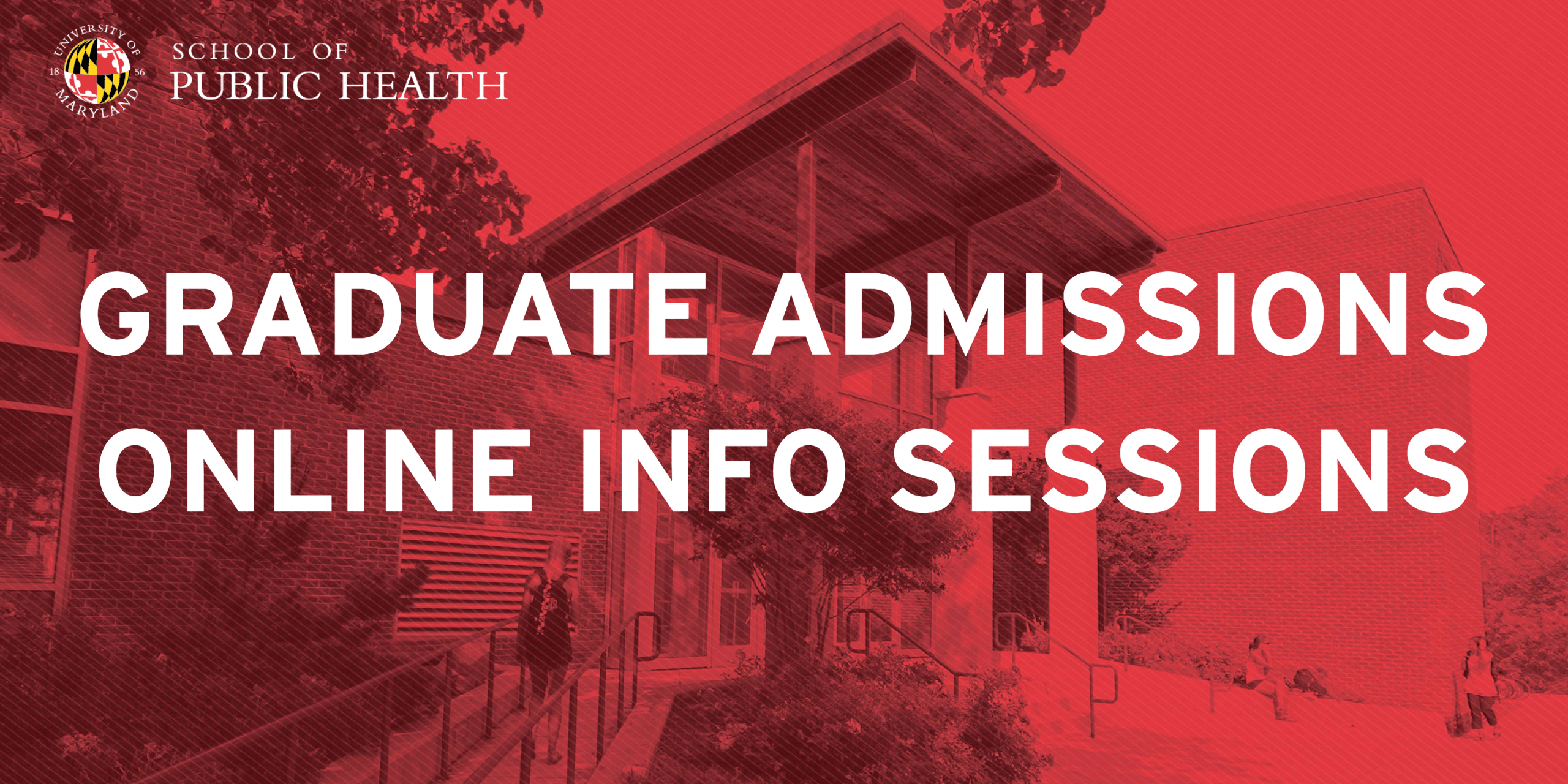 Graduate Admissions Info Sessions Banner