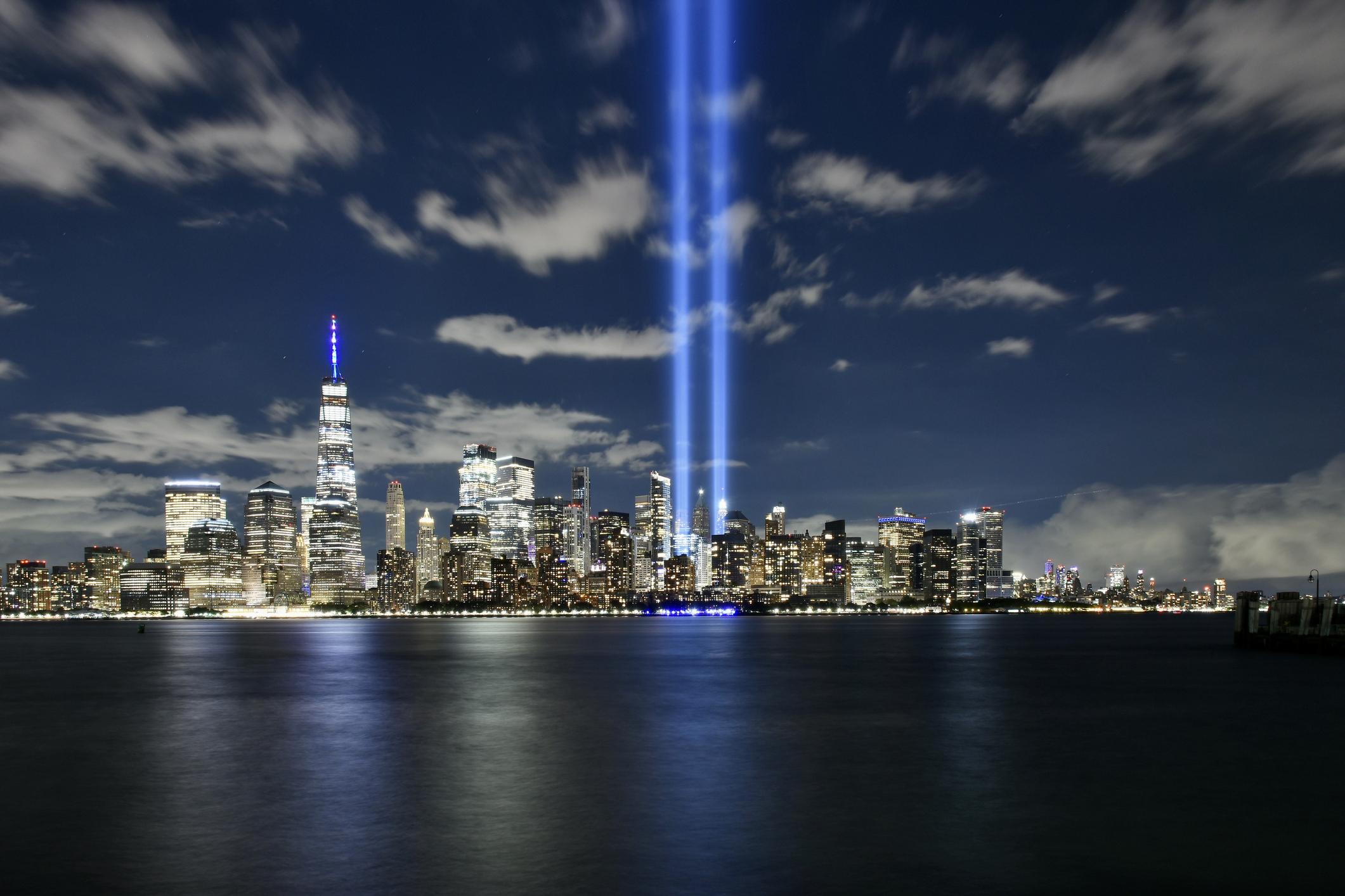 9 11 lights in New York