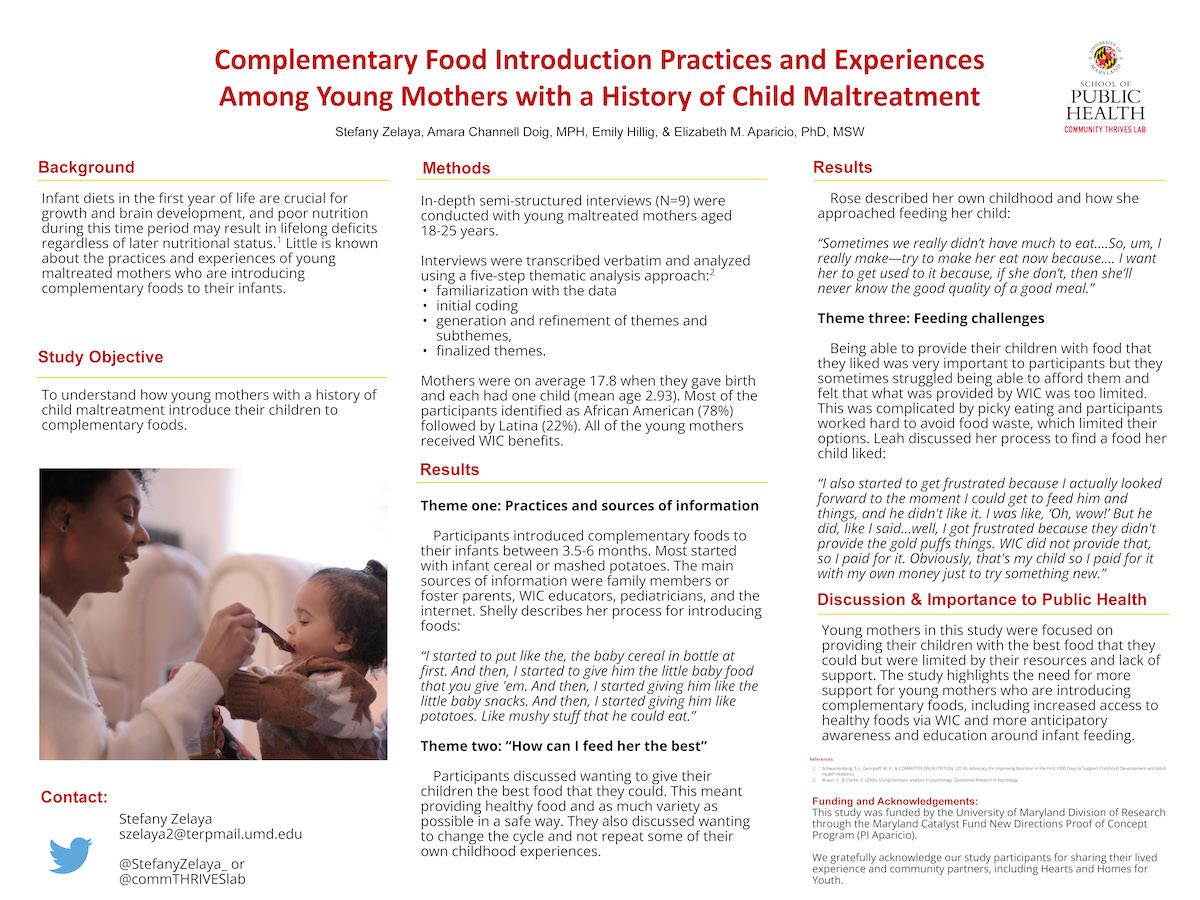 PHRM 2022 Poster 33 Complementary Foods