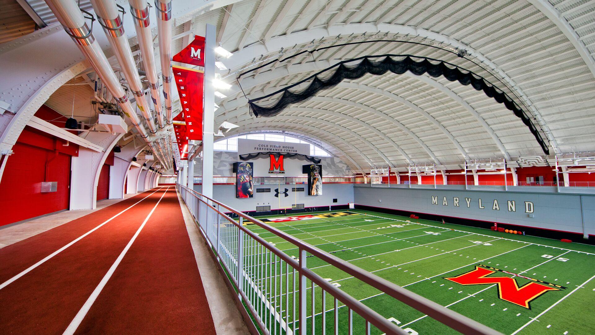 New UMD Cole Field House interior