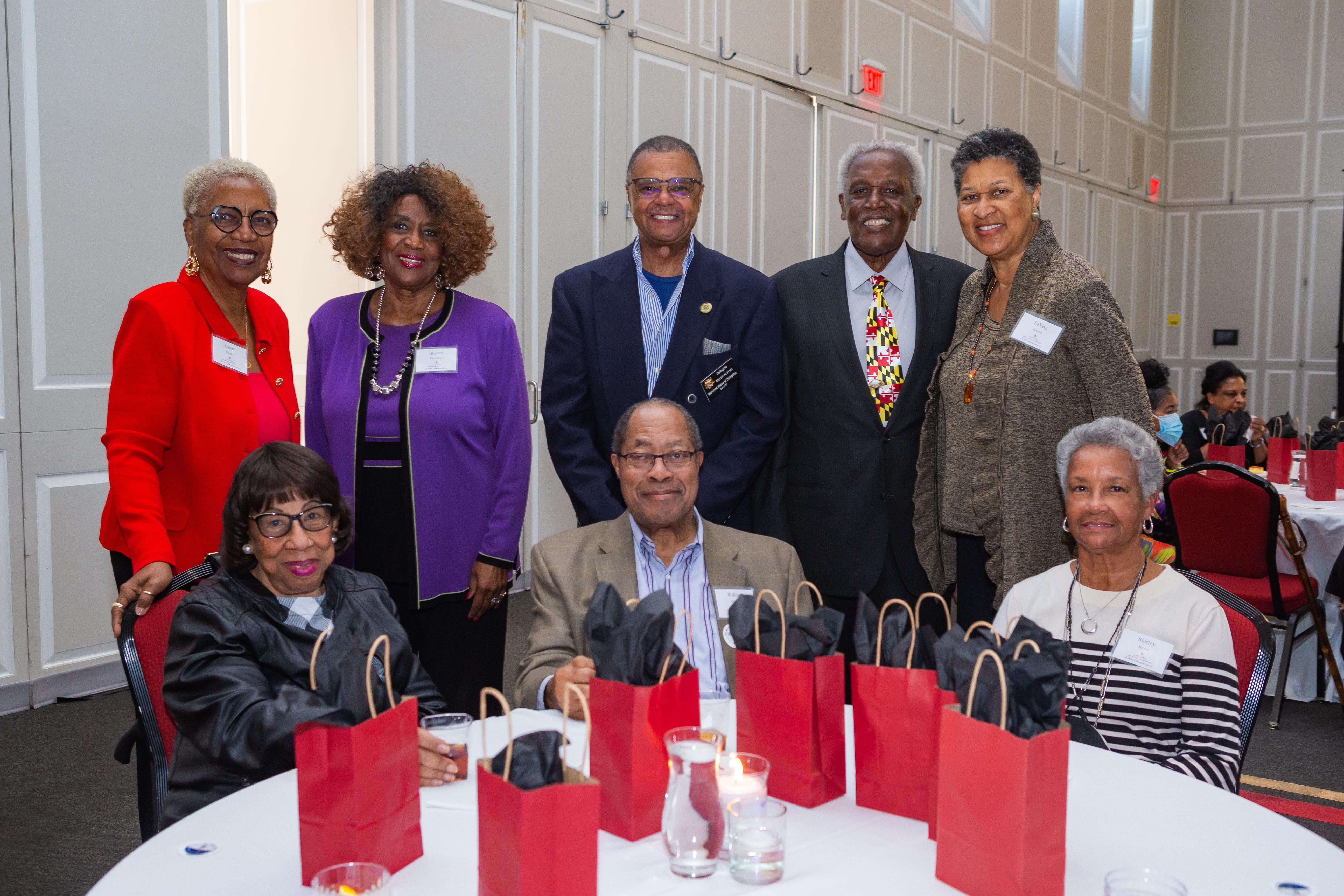 Supporters of the University of Maryland School of Public Health Legacy Leadership Institute for Public Policy gather to celebrate the program's 20th anniversary.