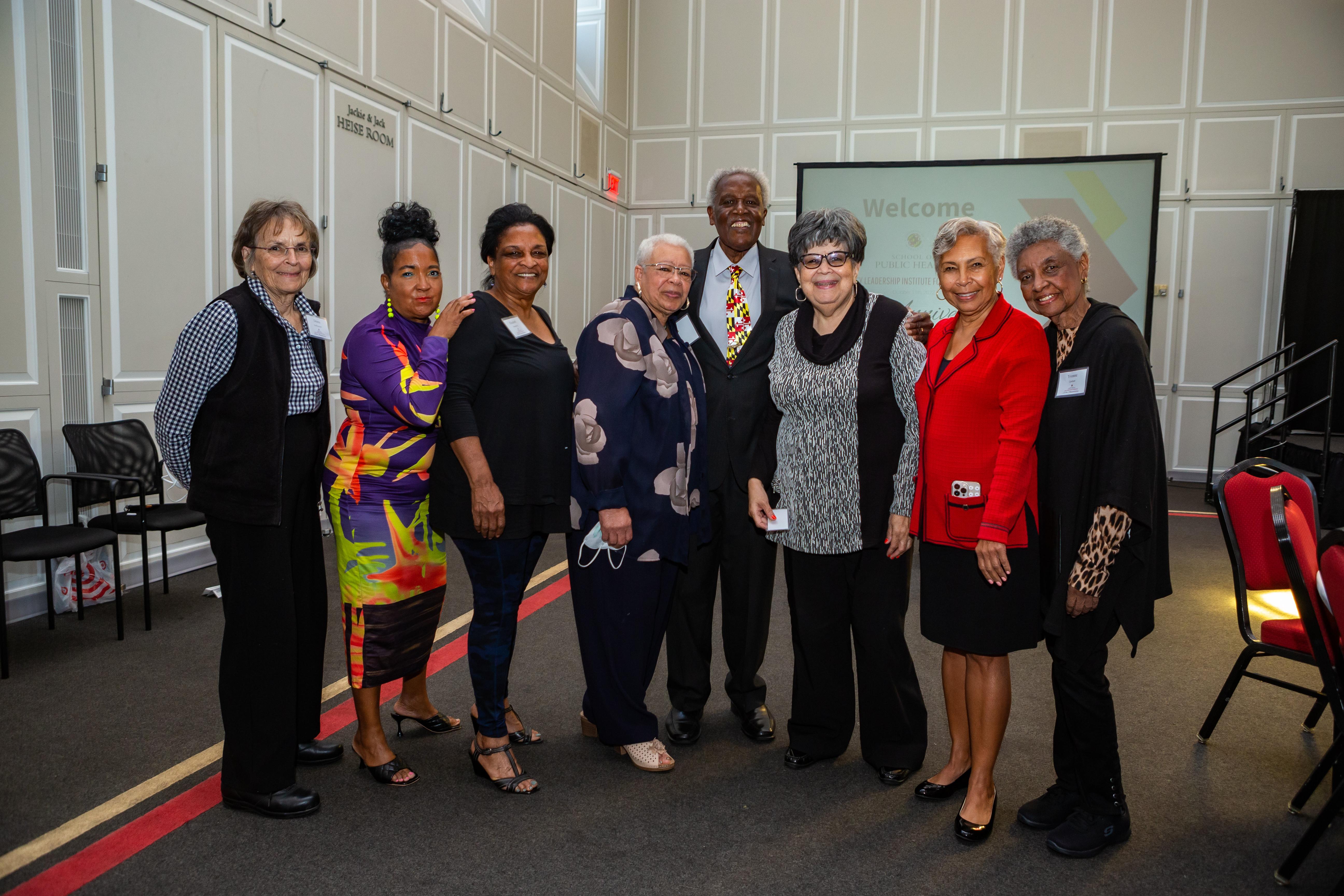 Supporters of the University of Maryland School of Public Health Legacy Leadership Institute for Public Policy gather to celebrate the program's 20th anniversary.
