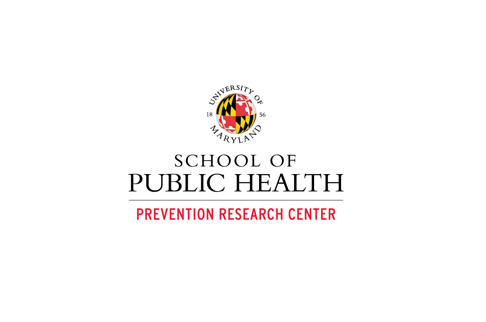SPH - Prevention Research Center logo on white background
