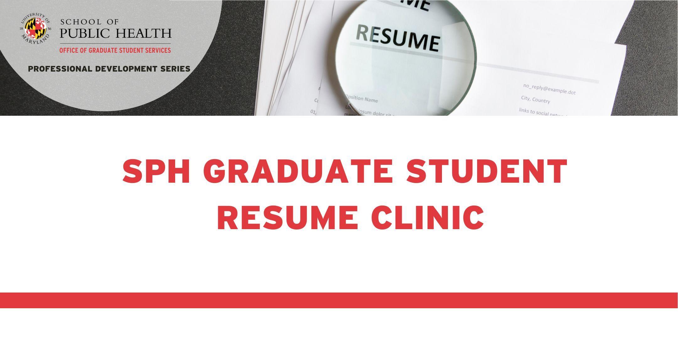 Resume Clinic Header