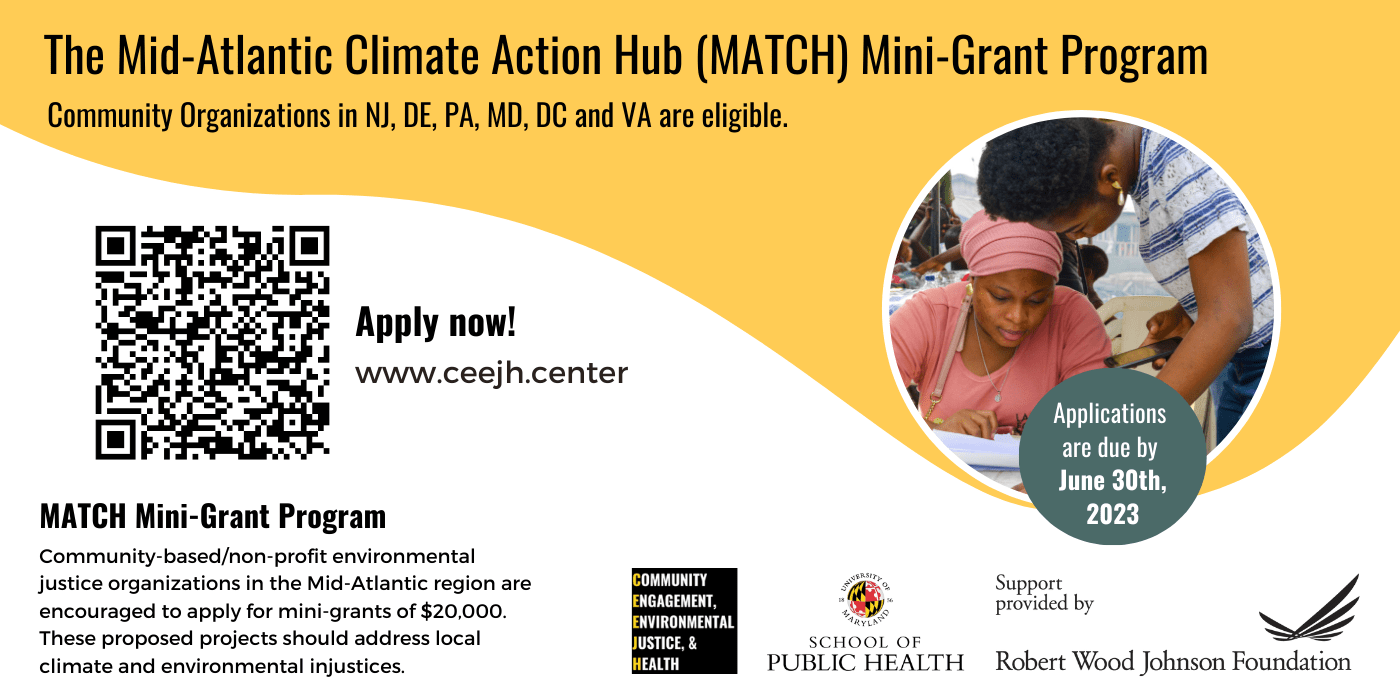 MATCH grant flyer