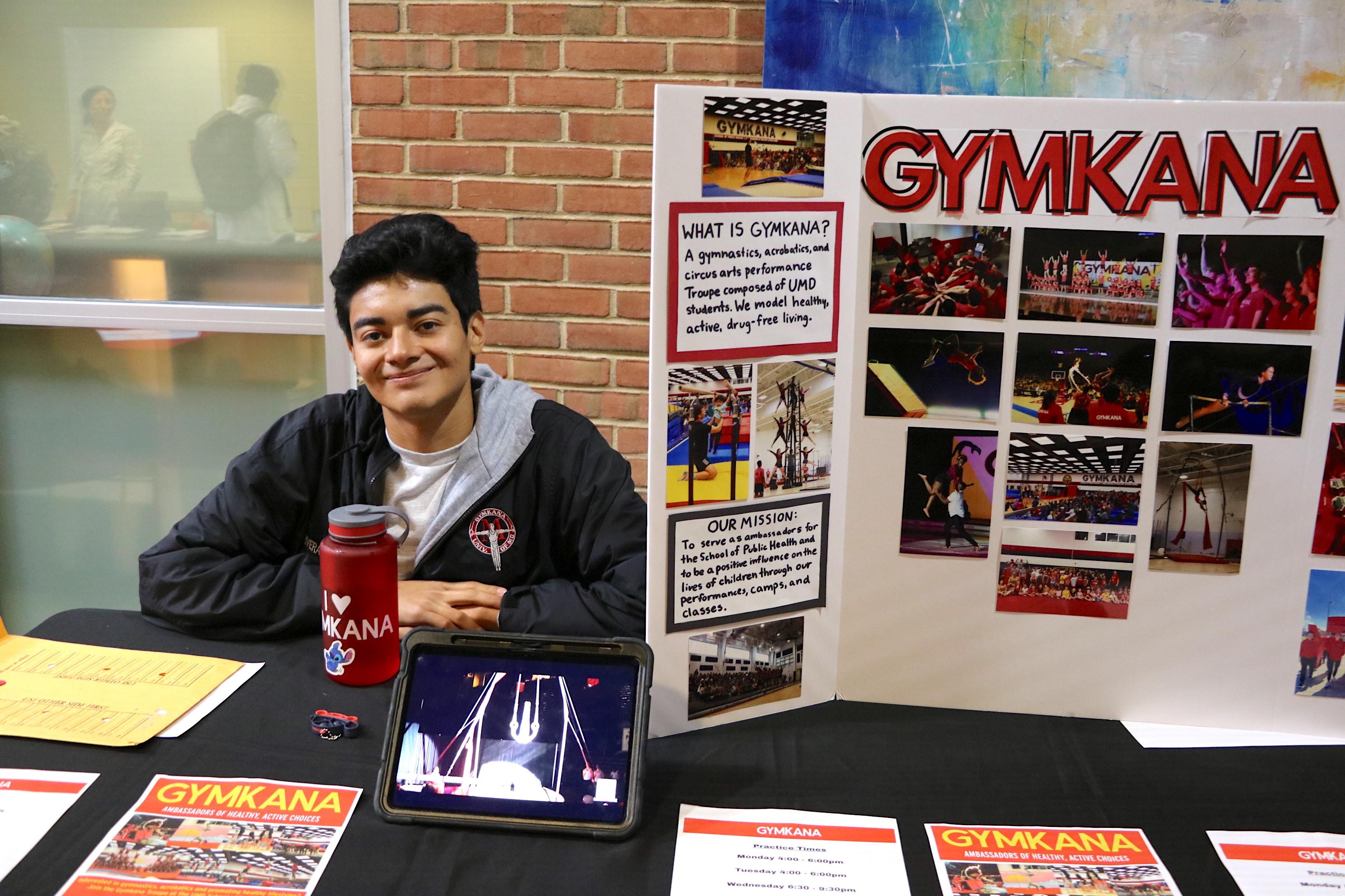 Gymkana booth