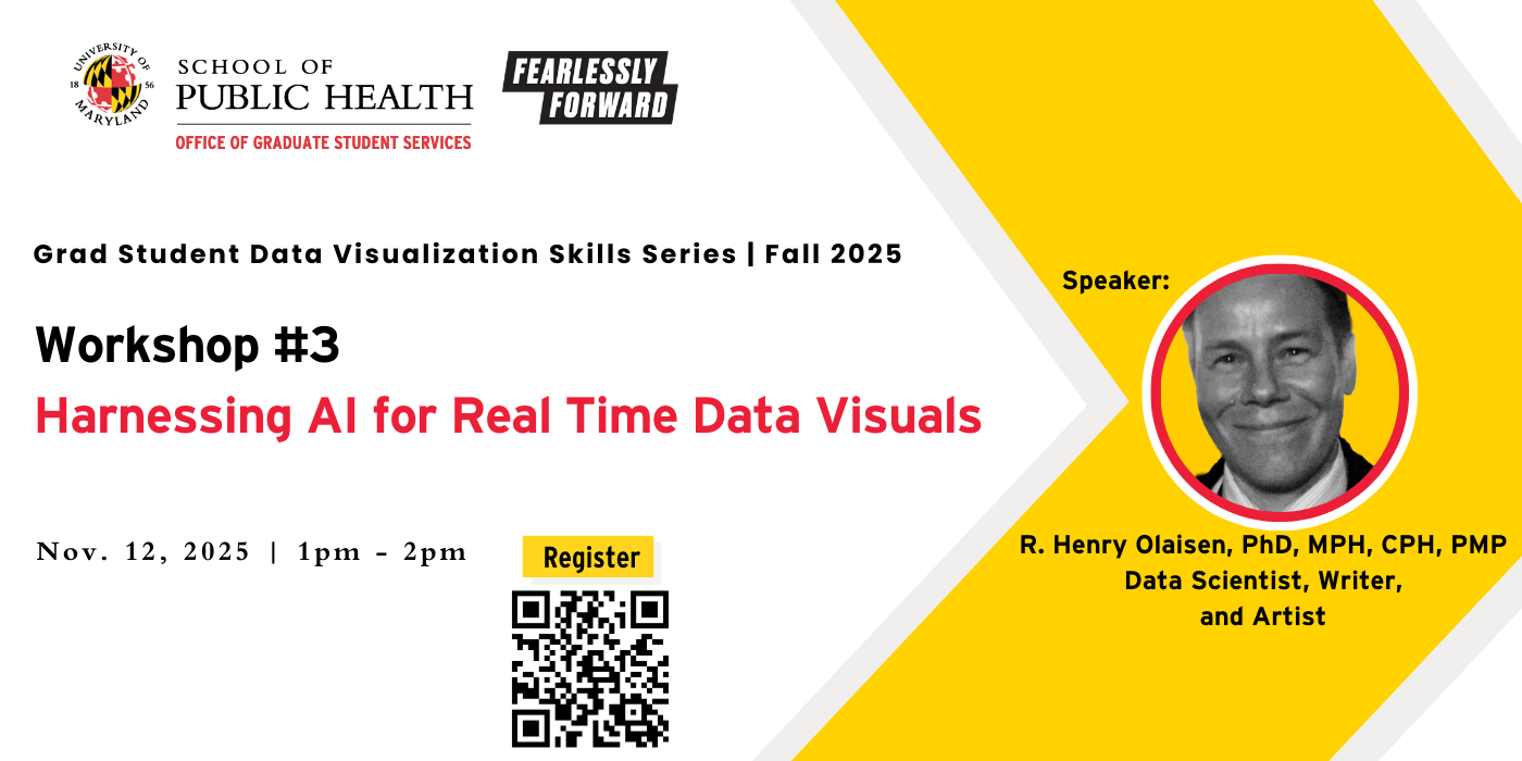 Data Visualization Workshop #3 Flyer