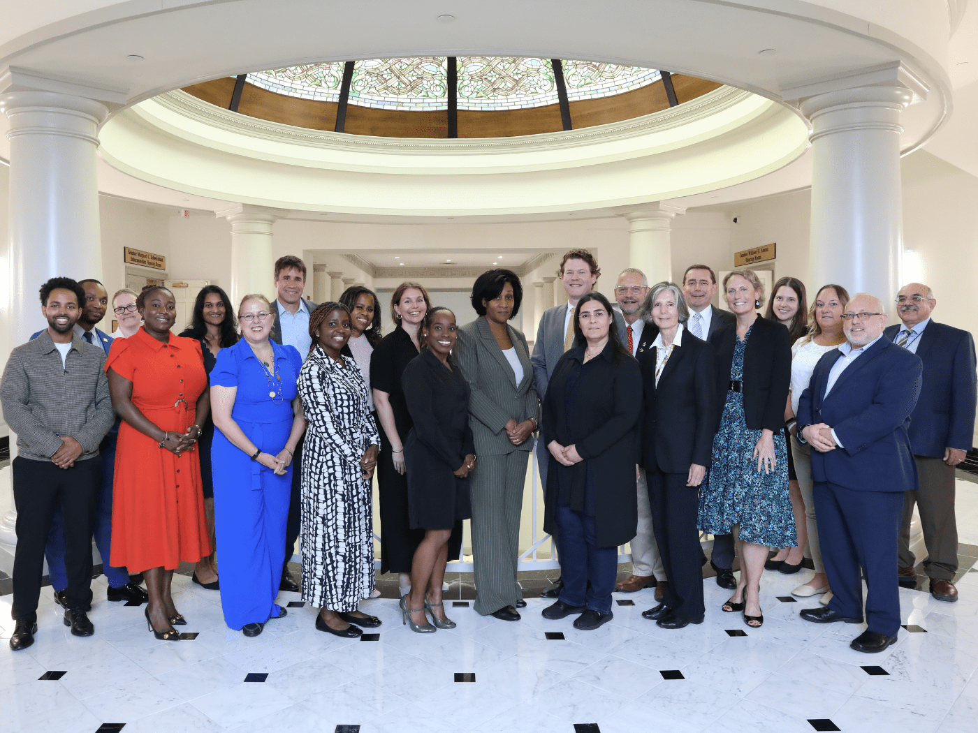 Group photo of MD Commission experts and staff