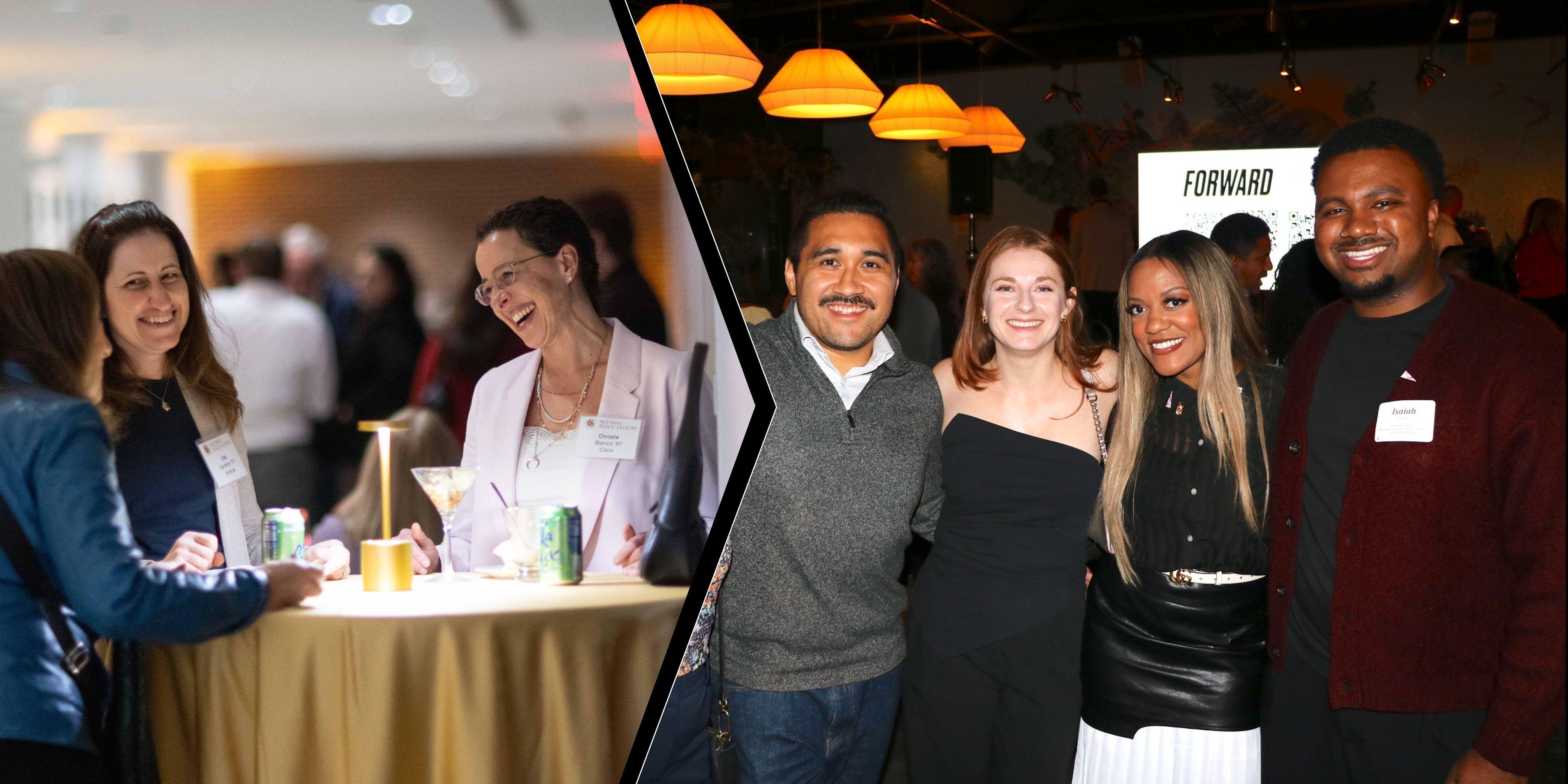 UMD SPH Alumni at networking events