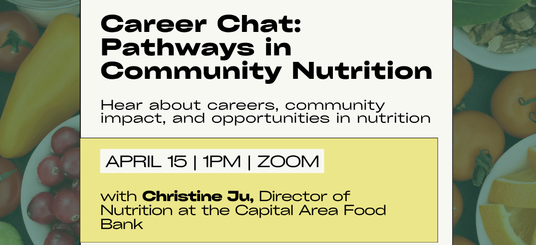 Career Chat: Pathways in Community Nutrition